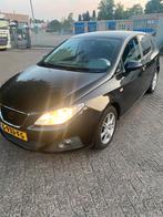 Seat Ibiza 1.6 77KW 5DRS 2009 Zwart, Auto's, Seat, Voorwielaandrijving, 4 cilinders, Handgeschakeld, Grijs