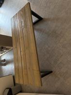 Houten tafel, Huis en Inrichting, Tafels | Eettafels, Ophalen, Minder dan 50 cm, Gebruikt, 100 tot 150 cm