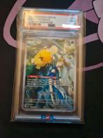 Pokemon Misty's Psyduck 193/182 Destined Rivals PSA 9 MINT, Ophalen of Verzenden, Zo goed als nieuw, Losse kaart, Foil