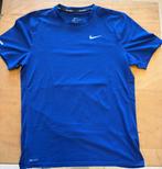 Nike dri-fit hardloopshirt maat S, zgan, Nike, Zo goed als nieuw, Hardlopen of Fietsen, Maat 46 (S) of kleiner
