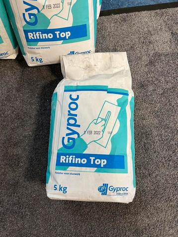 Diverse soorten gyproc rifino top/ jointfiller 