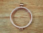 My Imenso medaillon rosé goud met witte steentjes 33 mm, Overige voorstellingen, Verzenden, Nieuw, Rood