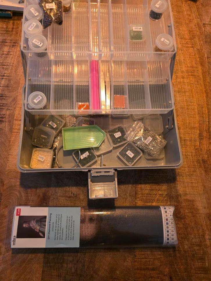 Diamond Painting Set Compleet, Hobby en Vrije tijd, Knutselen, Nieuw, Materiaal, Ophalen of Verzenden