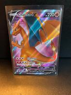 Charizard V Full Art - Pokémon Kaart, Ophalen of Verzenden, Zo goed als nieuw, Losse kaart, Foil