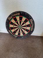 HARROWS DARTBORD + 3 DRAAIBARE  PIJLEN., Ophalen, Zo goed als nieuw, Dartbord