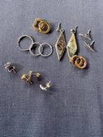Zilveren oorbellen, Gebruikt, Overige kleuren, Ophalen of Verzenden, Knopjes of Stekers