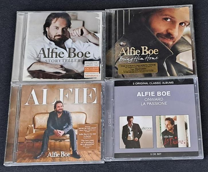 Alfie Boe - 5 albums op cd - musical, pop en opera, Cd's en Dvd's, Cd's | Overige Cd's, Zo goed als nieuw, Ophalen of Verzenden