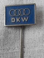 Vintage speldje speld pin reclamespeldje DKW in nette staat, Ophalen of Verzenden, Zo goed als nieuw, Transport, Speldje of Pin