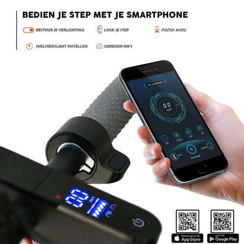 Elektrische step 350 Watt – mobile App – Max. – Snelheid 31, Fietsen en Brommers, Steps, Nieuw, Elektrische step (E-scooter), Ophalen of Verzenden