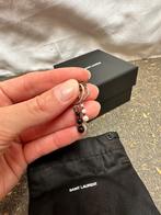 Saint laurent oorbellen zwart wit earring, Ophalen of Verzenden, Zo goed als nieuw, Zwart, Overige materialen