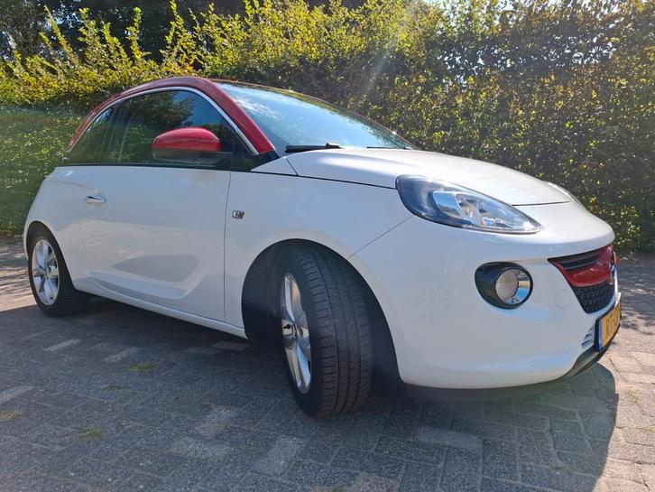 Opel ADAM 1.0 Turbo Start/stop 90PK 2018 Wit, Auto's, Opel, Bedrijf, ADAM, Benzine, C, Hatchback, Handgeschakeld, Origineel Nederlands