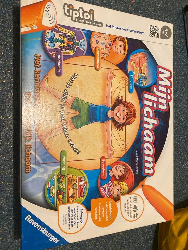 Tiptoi Mijn Lichaam - Interactief Leersysteem, Kinderen en Baby's, Speelgoed | Kinderpuzzels, Zo goed als nieuw, 4 tot 6 jaar