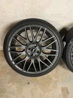 Mini Cooper JCW 18 inch Velgen 4x100 winterset Continental, Ophalen, 18 inch, 215 mm, Banden en Velgen