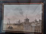 Fort Blankenburg, Rozenburg, Gravure, omstr. 1780, Antiek en Kunst, Kunst | Schilderijen | Klassiek, Ophalen of Verzenden