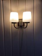 Deens design dubbele wandlamp, jaren 60., Ophalen of Verzenden, Zo goed als nieuw