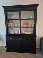 Zwarte buffetkast, Huis en Inrichting, Ophalen, Gebruikt, 25 tot 50 cm