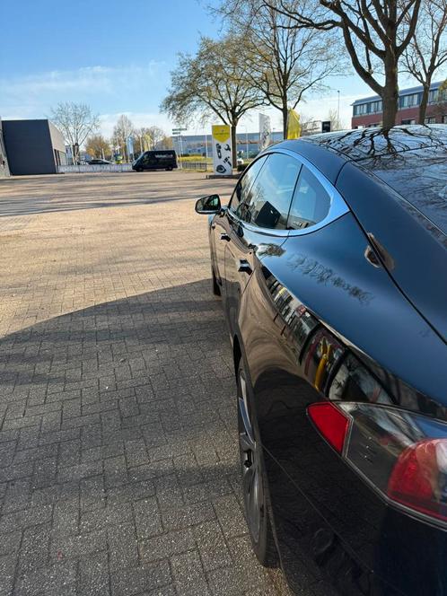 Tesla Model S 2018 Zwart 75D, Auto's, Tesla, Particulier, Model S, Elektrisch, Hatchback, Automaat, Origineel Nederlands, Zwart