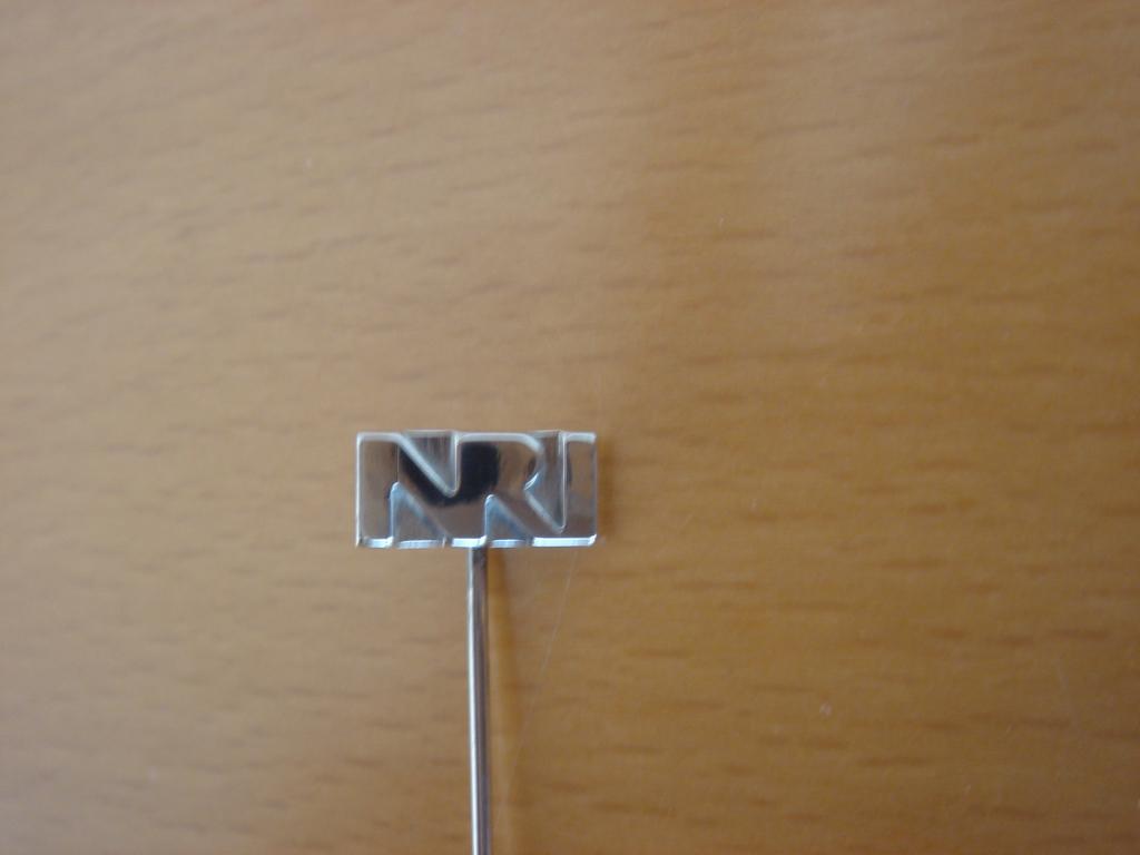 NEVI NRI reversspeld Echt zilver , Ophalen of Verzenden, Zilver, Overige typen