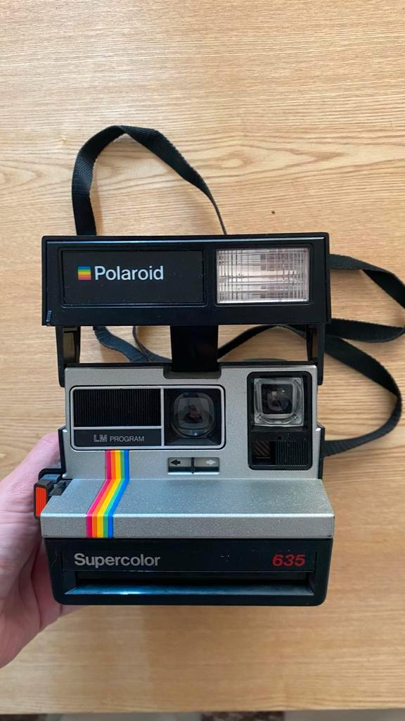 Polaroid 635 Supercolor Instant Camera, Audio, Tv en Foto, Fotocamera's Analoog, Gebruikt, Polaroid, Ophalen of Verzenden