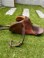 Paardrijzadel met beugels, Ophalen of Verzenden