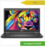 Dell Latitude 5580 i7-7 gen 16GB/ 15.6 Inch | 12 Garantie, Ophalen of Verzenden, Refurbished