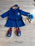 Paw Patrol Chase - Badjas, sloffen en knuffel, Ophalen of Verzenden, Zo goed als nieuw, Paw Patrol, Jongetje of Meisje