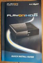 AC Ryan Playon!HD Mini 2 Mediaspeler, Ophalen, Gebruikt, HDMI, Zonder harde schijf