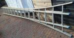 uitschuif ladder, 2* 14 treden, Doe-het-zelf en Verbouw, Ladders en Trappen, Ophalen, Zo goed als nieuw, Ladder, Opvouwbaar of Inschuifbaar