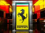 Ferrari lichtbak 60 cm x 30 cm x 5 cm, Ophalen of Verzenden, Nieuw, Lichtbak of (neon) lamp