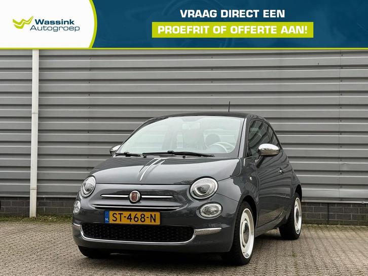 Fiat 500 TwinAir 80pk Anniversario | Parkeersensoren Achter, Auto's, Fiat, Bedrijf, Te koop, Airconditioning, Panoramadak, Benzine
