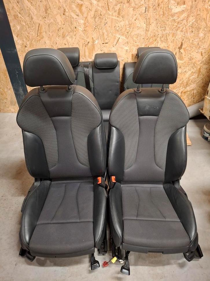 audi A3 Sline intrieur 5 drs half leer, Auto-onderdelen, Interieur en Bekleding, Audi, Gebruikt, Ophalen of Verzenden