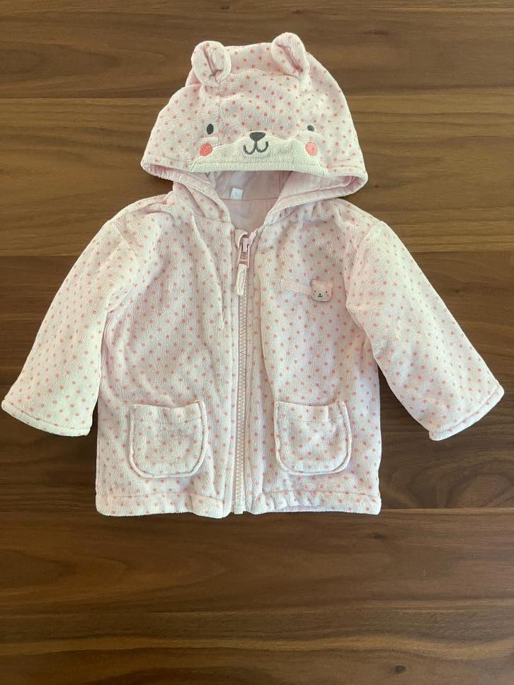 Schattige roze winter jas – baby maat 62, Kinderen en Baby's, Babykleding | Maat 62, Gebruikt, Meisje, Jasje, Ophalen of Verzenden