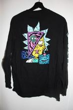 Primitive Rick and Morty long sleeve t-shirt - zwart maat M, Ophalen of Verzenden, Gedragen, Maat 48/50 (M), Zwart