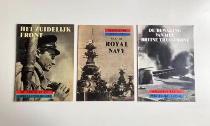 Diverse tijdschriften Britse Voorlichtingsdienst - 1944/1945, Verzamelen, Militaria | Tweede Wereldoorlog, Landmacht, Boek of Tijdschrift