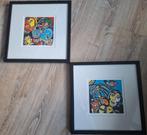 Set van 2 Zeefdruken van Fabian, Antiek en Kunst, Ophalen