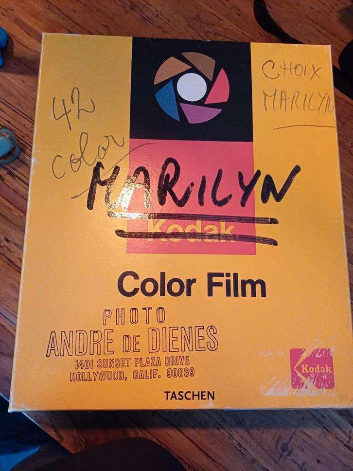 Marilyn Color Film -Andre De Dienes, Boeken, Kunst en Cultuur | Fotografie en Design, Fotografen, Ophalen of Verzenden