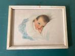 Baby schilderijtje, Antiek en Kunst, Ophalen of Verzenden