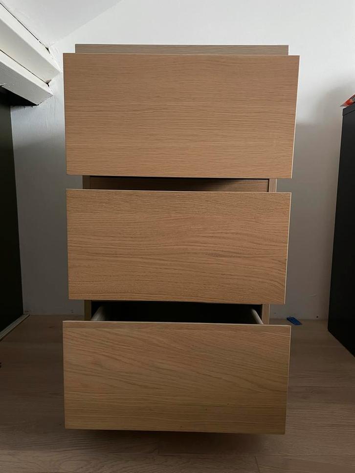 IKEA MALM ladekast, Huis en Inrichting, Kasten | Dressoirs, Zo goed als nieuw, 50 tot 100 cm, 25 tot 50 cm, Met lade(s), Overige houtsoorten