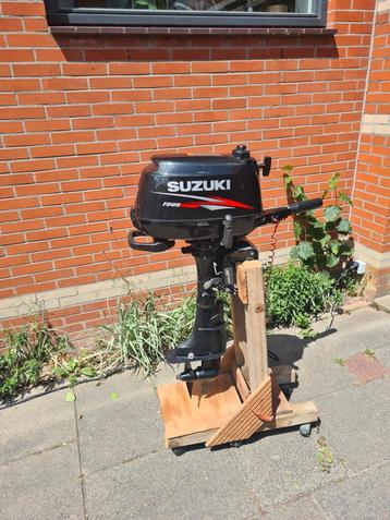 Suzuki 6 pk 4 takt kortstaart buitenboordmotor beschikbaar voor biedingen