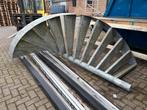 Verzinkte wenteltrap/draaitrap te koop, Ophalen of Verzenden, Gebruikt, Trap, 2 tot 4 meter