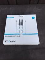 Nieuw in doos Hama SAT Connection Kit 100 dB – 20 meter, Ophalen of Verzenden, Nieuw, 10 meter of meer, Coaxiale kabel
