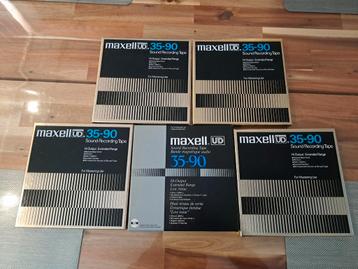 5x Maxell banden 18 cm beschikbaar voor biedingen
