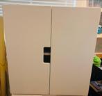 Witte Kinderkast met plank, Kinderen en Baby's, Kinderkamer | Commodes en Kasten, Zo goed als nieuw, Minder dan 50 cm, Ophalen