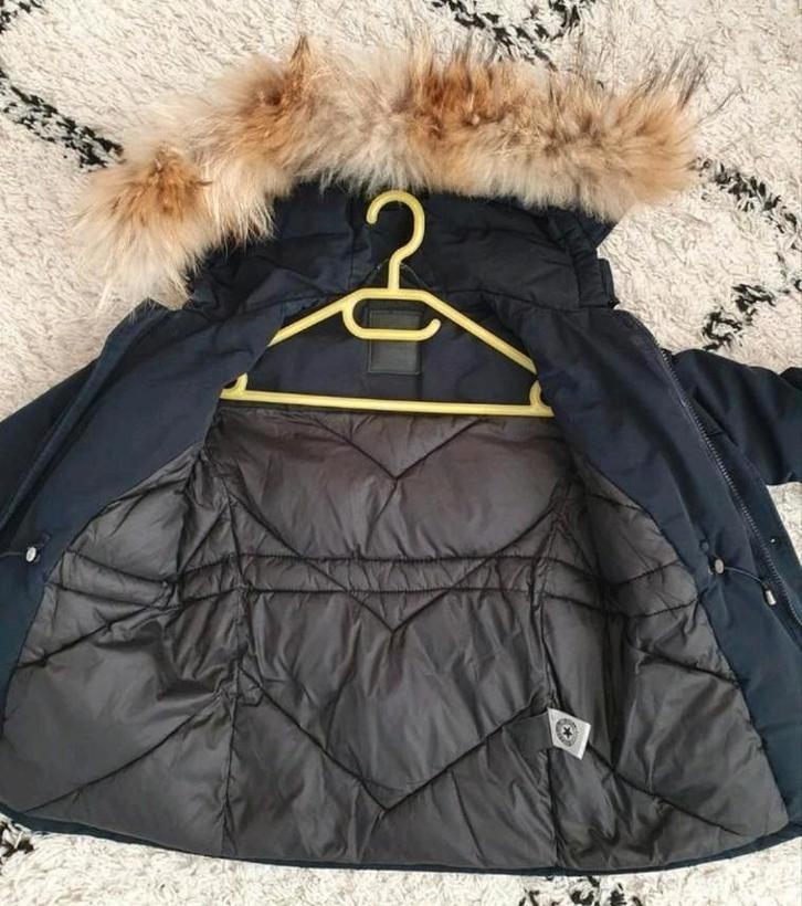 ORIGINEEL navy airforce winterjas 116 jongen meisje, Kinderen en Baby's, Kinderkleding | Maat 116, Gebruikt, Meisje, Jas, Ophalen of Verzenden