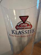 Drie Hoefijzers Klassiek vintage 6 bierglazen, Verzamelen, Ophalen, Zo goed als nieuw, Glas of Glazen, Overige merken