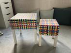 Krukjes tafeltjes kruk tafel kleurrijk kinderkamer kleuren, Ophalen of Verzenden
