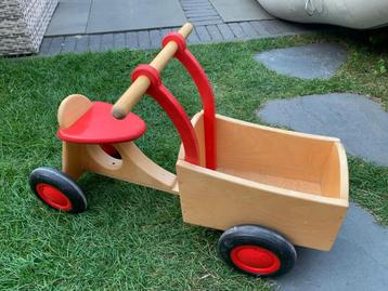 Kinder bakfiets hout beschikbaar voor biedingen