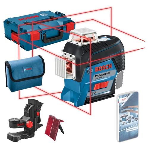 Bosch GLL 3/8" C Lijnlaser in L-Boxx C&G nieuw, Doe-het-zelf en Verbouw, Meetapparatuur, Nieuw, Afstand, Ophalen of Verzenden