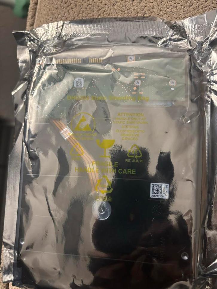 Seagate Exos X20 16TB HDD - Nieuwstaat, Computers en Software, Harde schijven, Nieuw, Intern, HDD, SATA, Ophalen of Verzenden