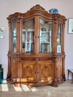 Prachtige Italiaanse vitrinekast, Huis en Inrichting, Kasten | Vitrinekasten, Ophalen, Zo goed als nieuw, 25 tot 50 cm, 200 cm of meer